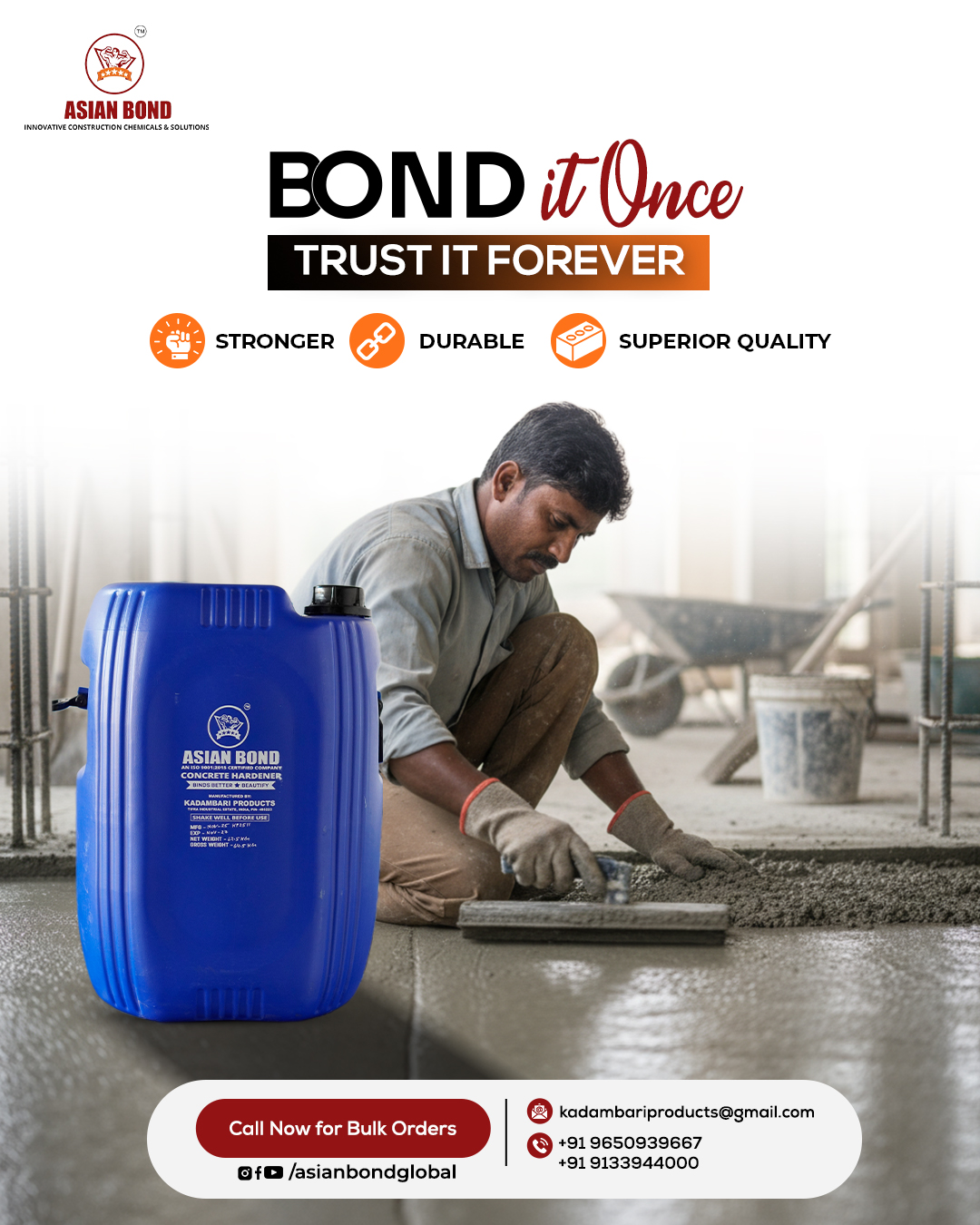 Repairing Weak Concrete with Chemical Hardeners